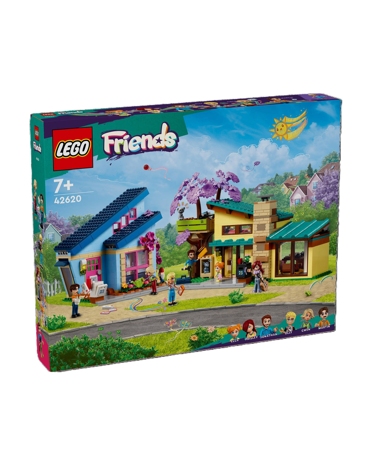 LEGO 42620 Olly og Paisleys huse - Friends