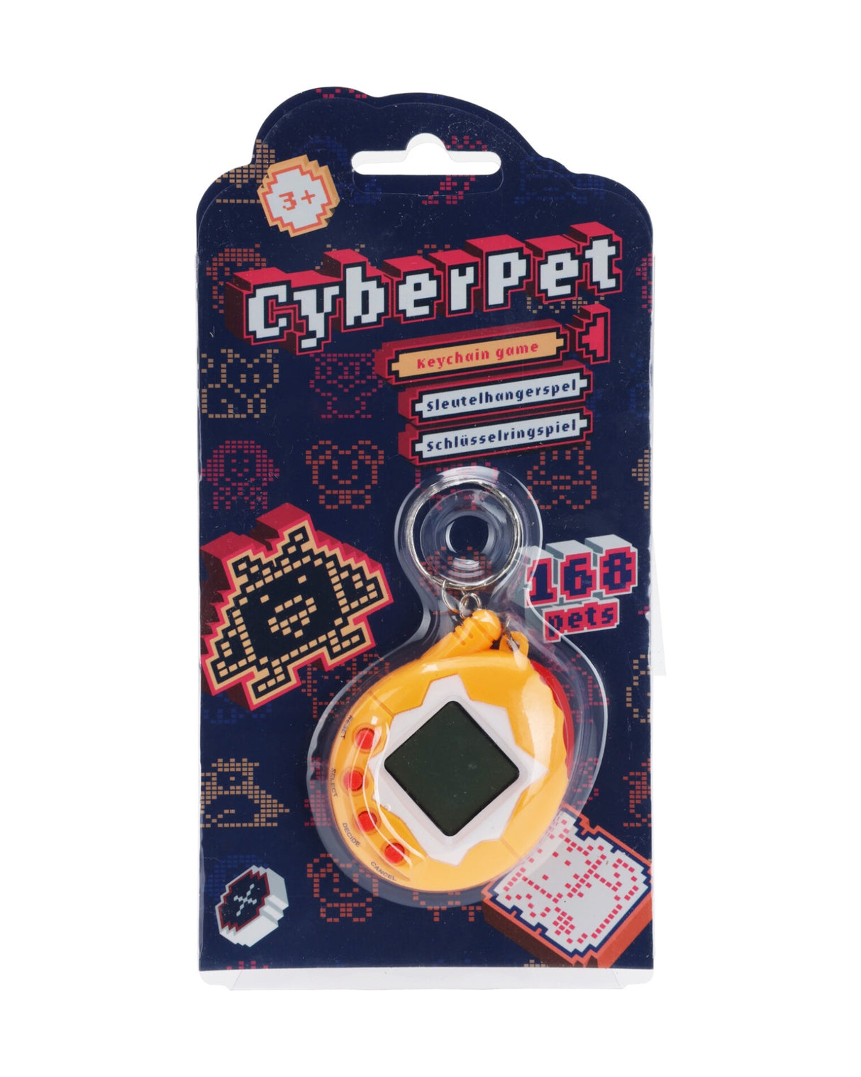 Elektronisk kæledyr i nøglering 1stk