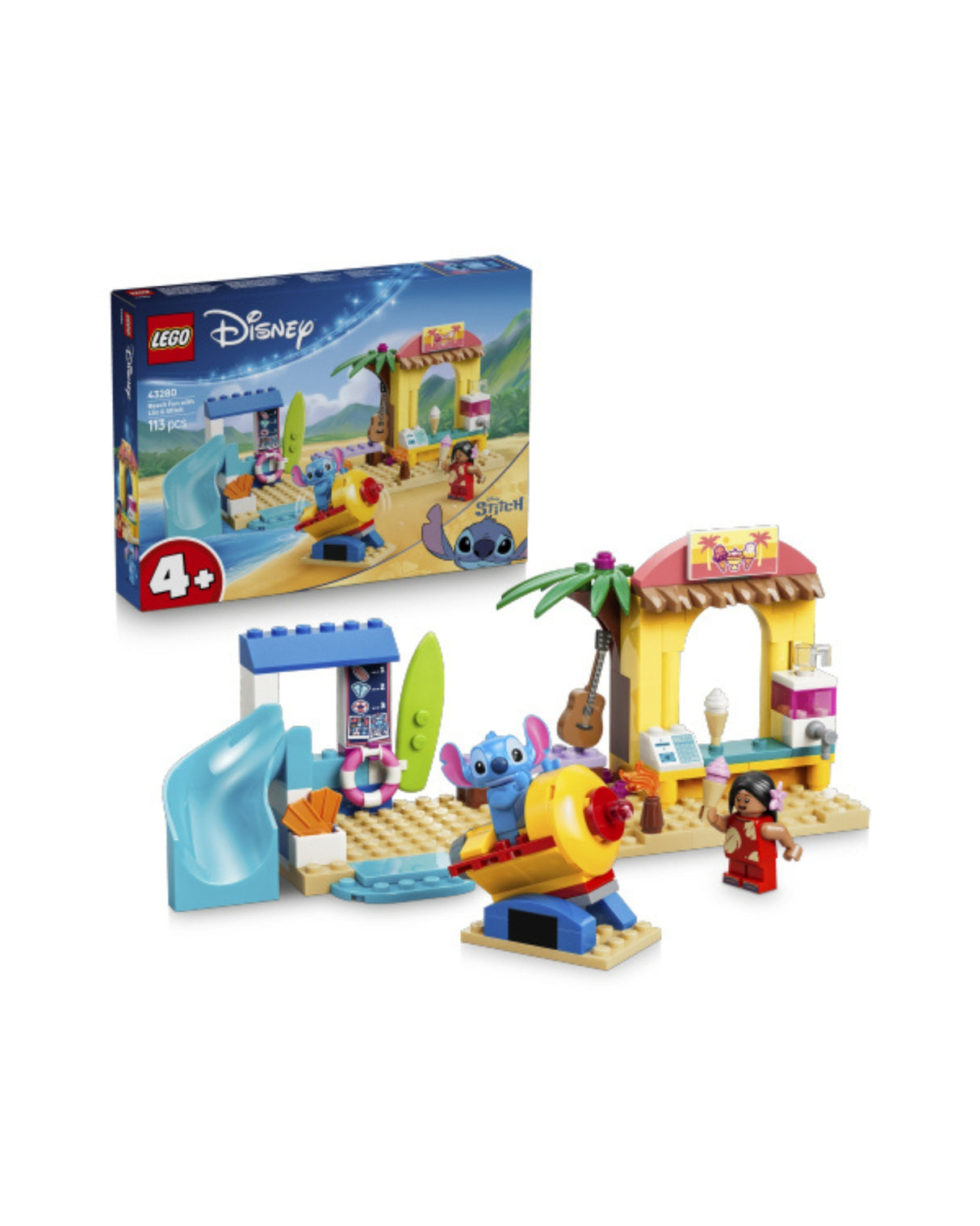 LEGO 43280 Strandsjov med Lilo og Stitch - LEGO Disney Classic 43280