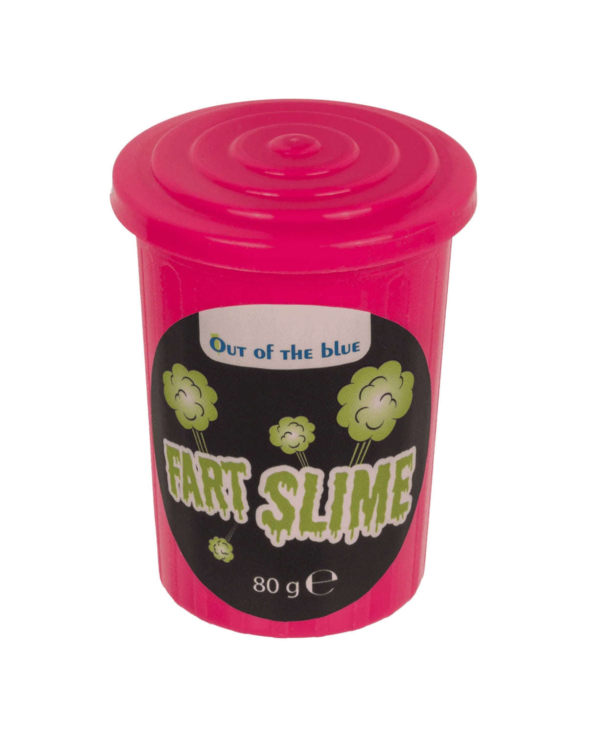 Sjov prutteslime på dåse med lyd-effekt.