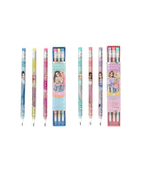 TOPmodel Skub-op Blyanter med viskelæder