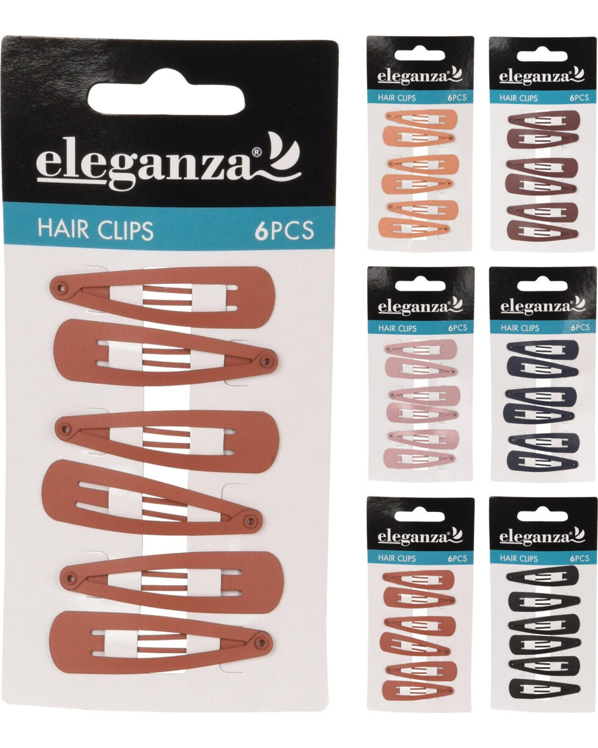 Hårspænder 6 stk