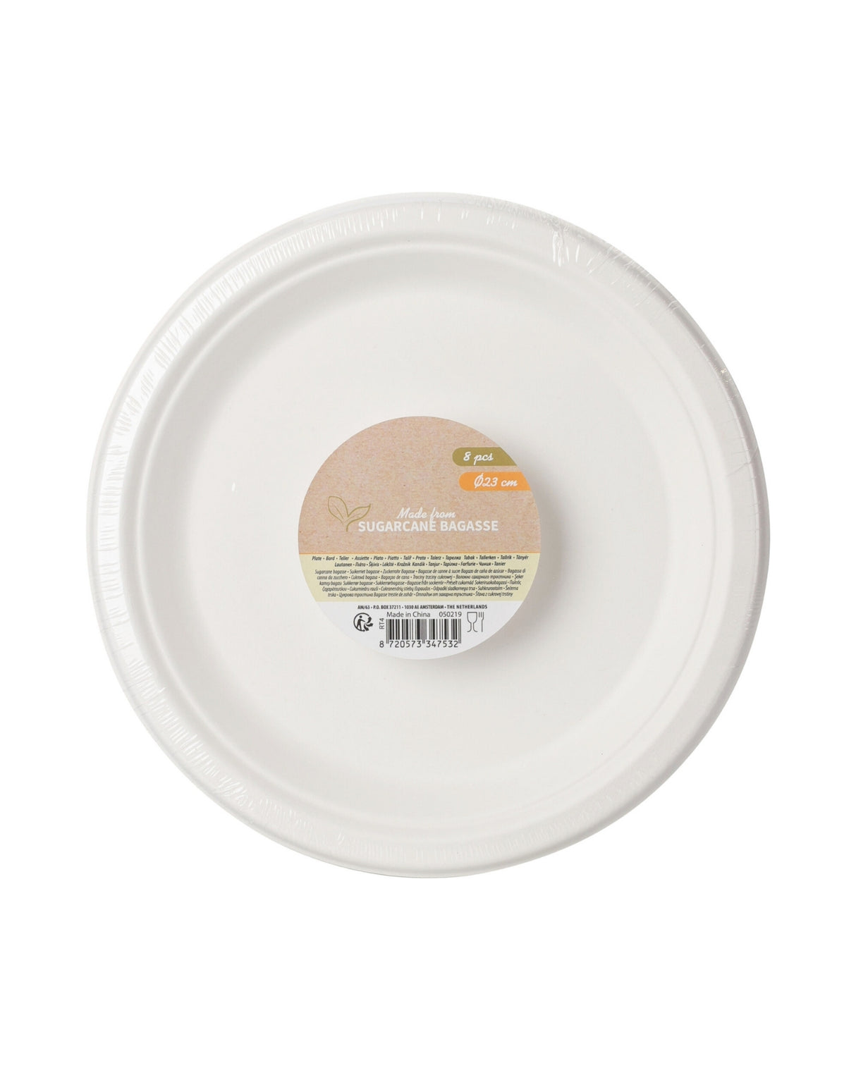 Engangs tallerkner 8 stk - 23cm