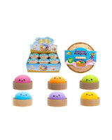 Surprise Squishy Dumpling på 8,5 cm i 6 assorterede farver