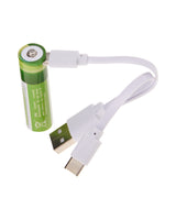 Batteri AA/LR14 4 stk - Genopladelige