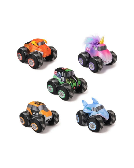 Monster Jam Plush Truck 17 cm w. Sound - Grave Digger