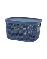 Plastic storage basket 2pcs