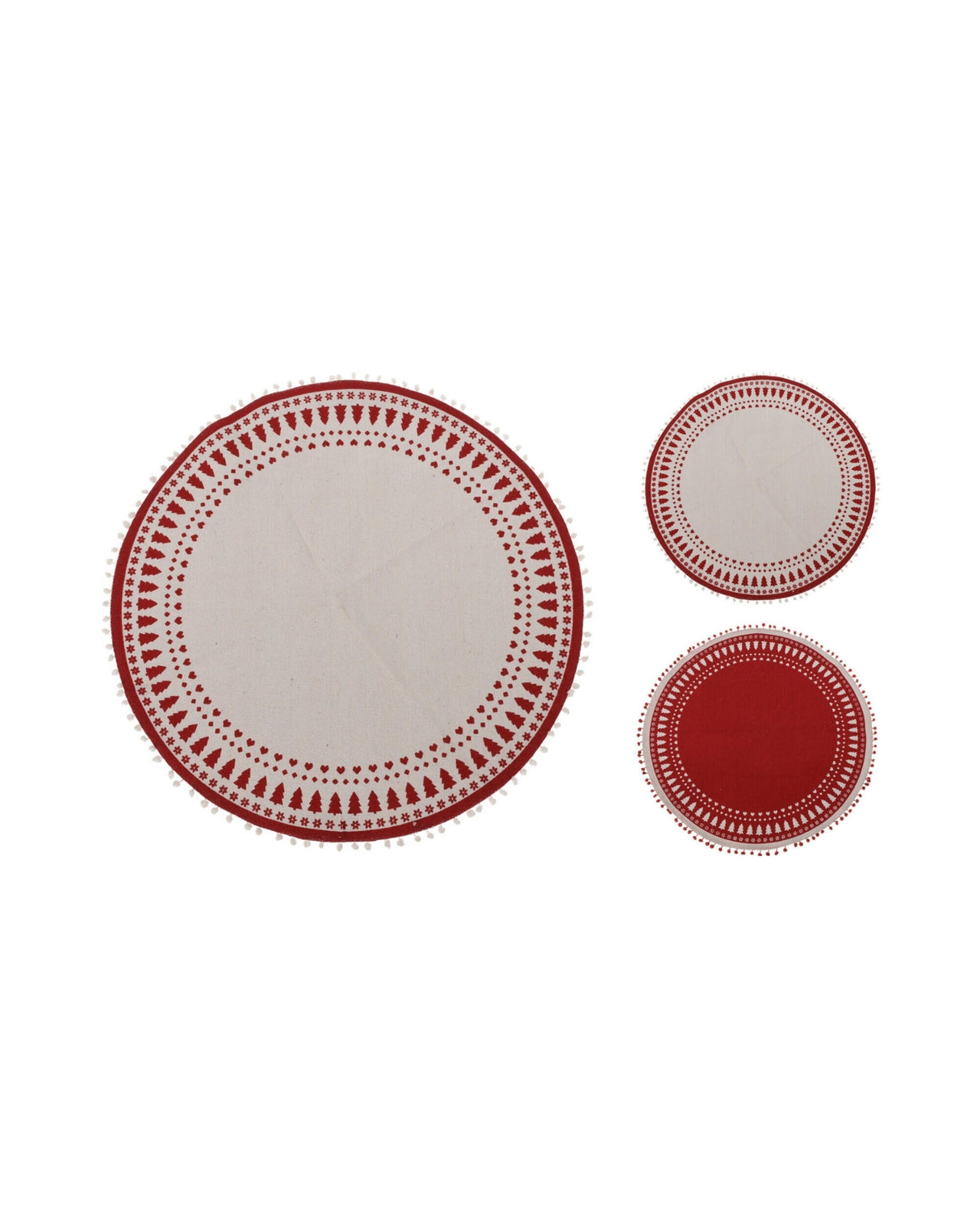 Christmas tree blanket 90x90cm