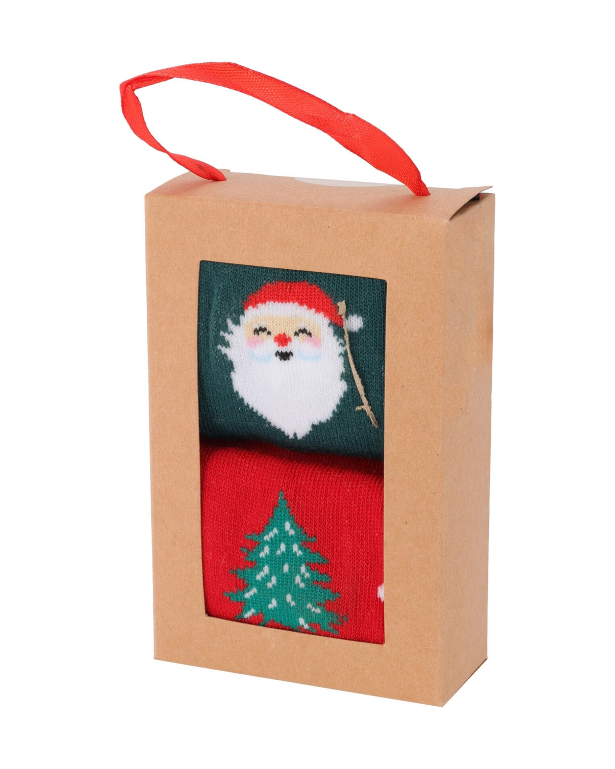 Julesokker 2 par i gavepose