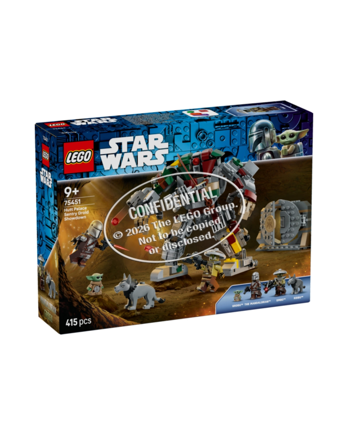 LEGO 75451 Opgør med Hutt-paladsets skildvagtdroide