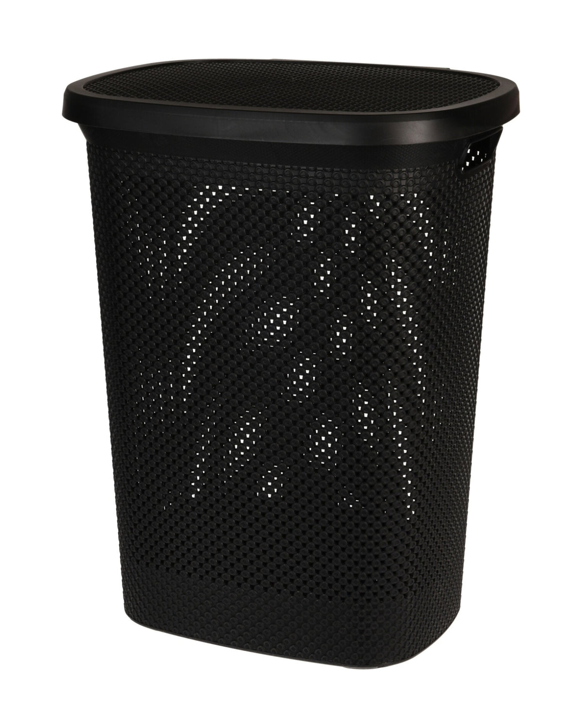 Vasketøjskurv med låg – 60 liter