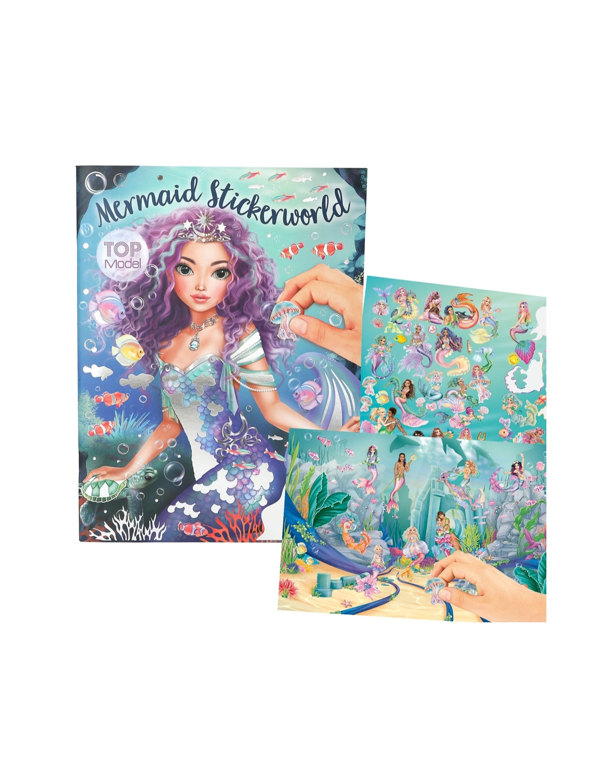 TOPModel Metalic Stickerworld MERMAID