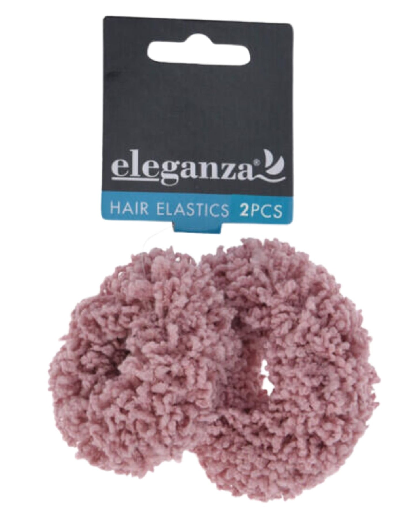 Lyserød/Rødbrun/Navy hårelastikker 2 stk - 4653880