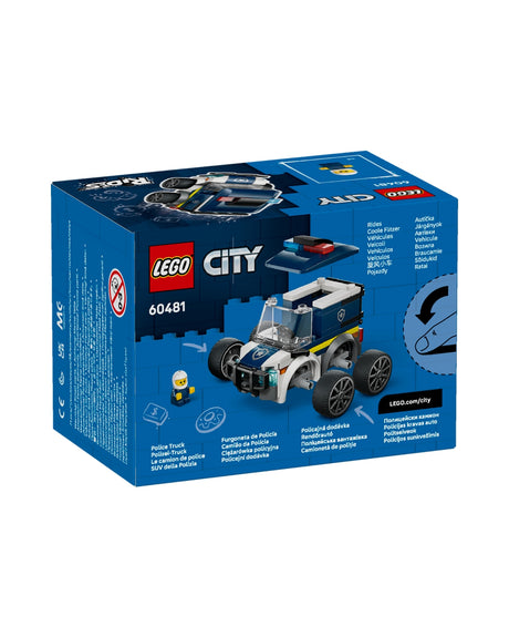 LEGO 60481 Motorer # Politivogn - LEGO City 60481
