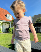 Lilla - Purple Dove - Name it - T-shirt - korteærmer - blomst - 13246983