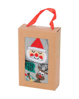 Julesokker 2 par i gavepose