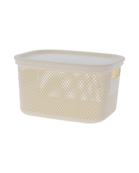 Plastic storage basket 2pcs