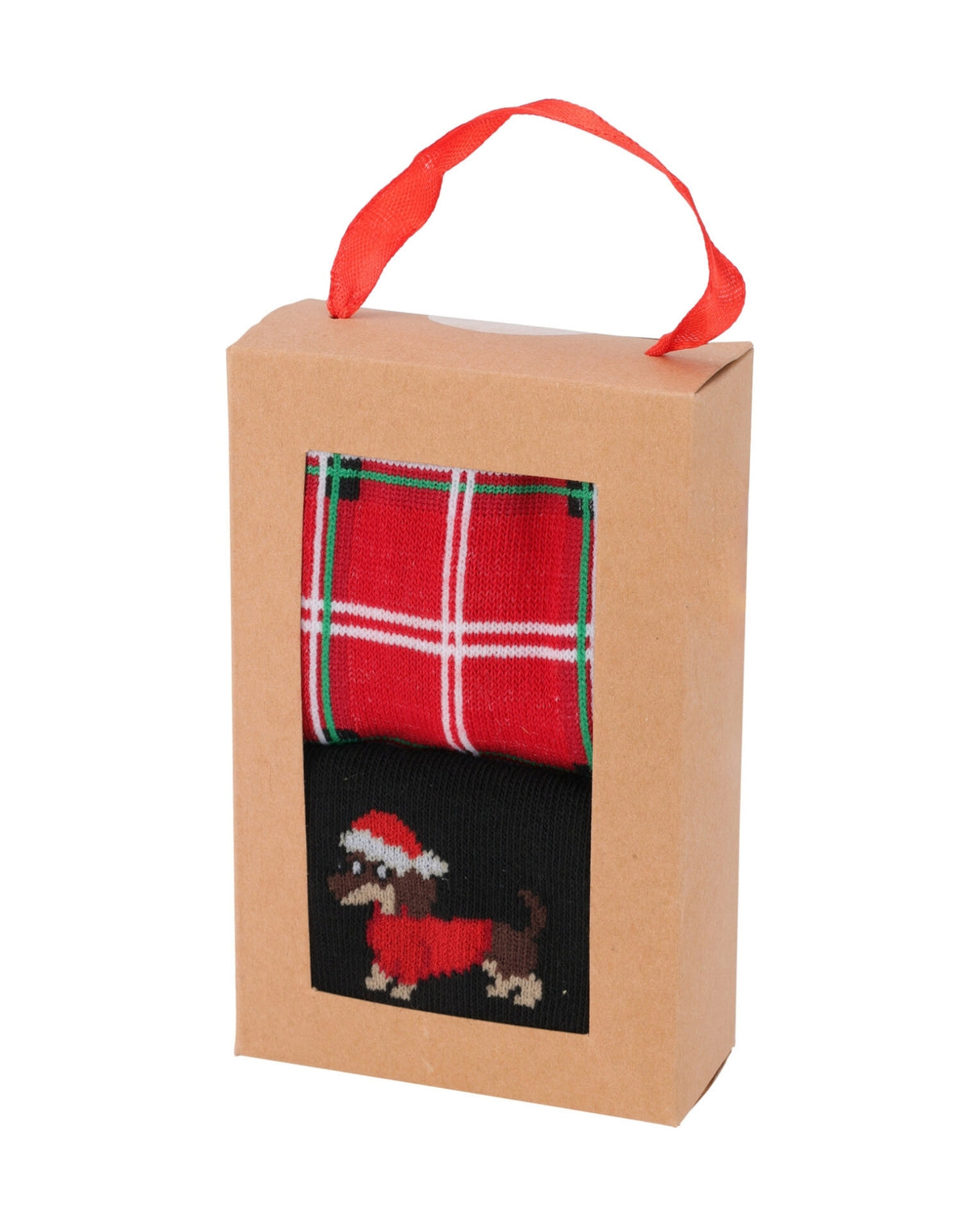 Julesokker 2 par i gavepose