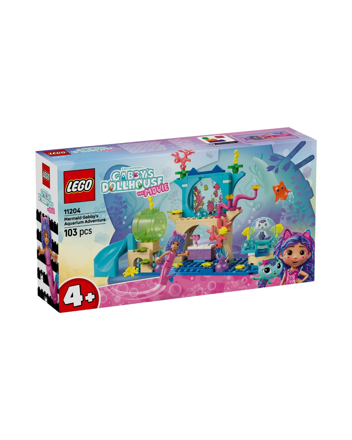 LEGO 11204 Mermaid Gabby's Aquarium Adventure - LEGO Gabby's Dollhouse 