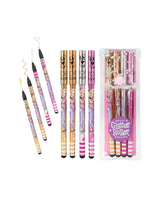 TOPModel Glitter Gelpensæt, Metallic 4stk