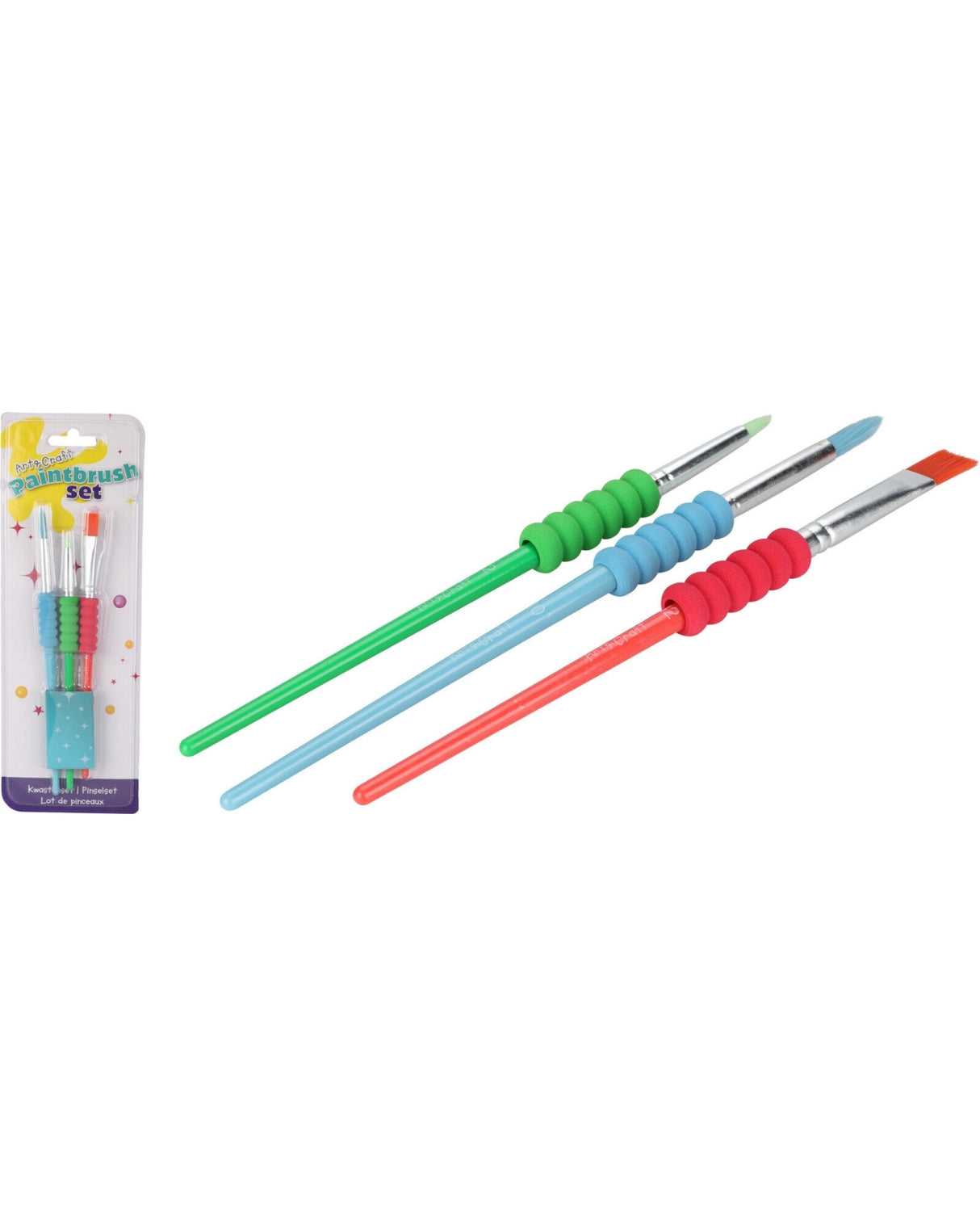 Pensler sæt med 3 stk