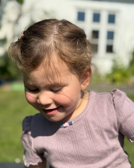 Lilla - Purple Dove - Name it - T-shirt - korteærmer - blomst - 13246983