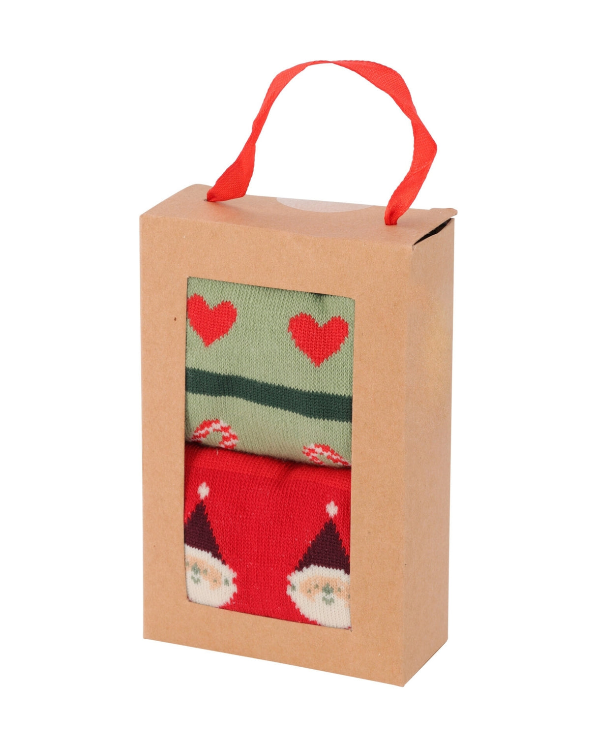 Julesokker 2 par i gavepose