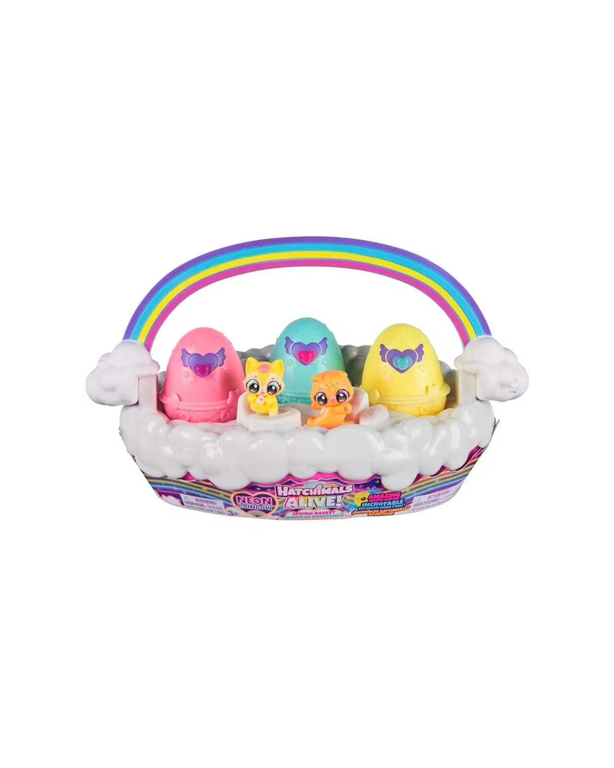 Hatchimals Alive Neon Rainbow Basket