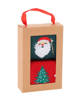 Julesokker 2 par i gavepose