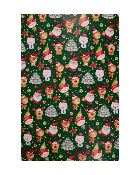 Gavepapir 100x500 cm - Julemotiv