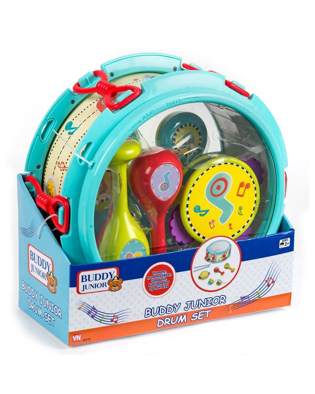 Junior trommesæt 6 dele