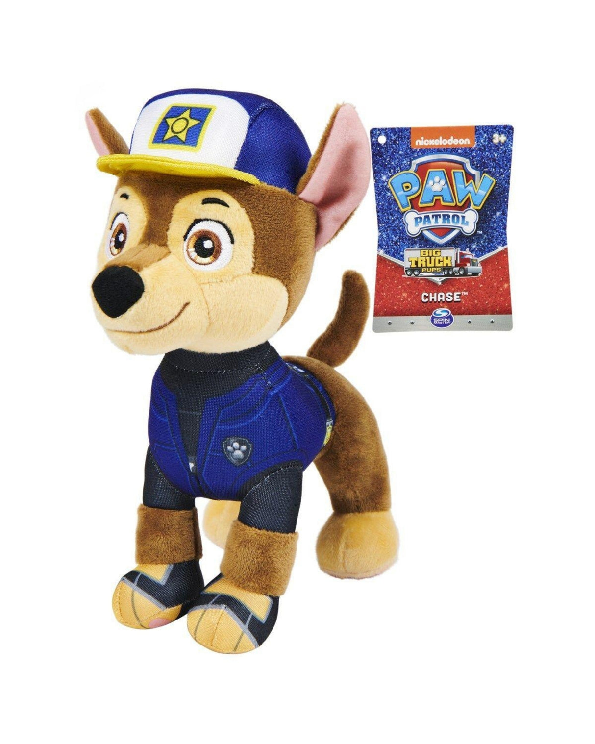 Paw Patrol Big Trucks Basic Plush 15 cm 1 stk - Chase