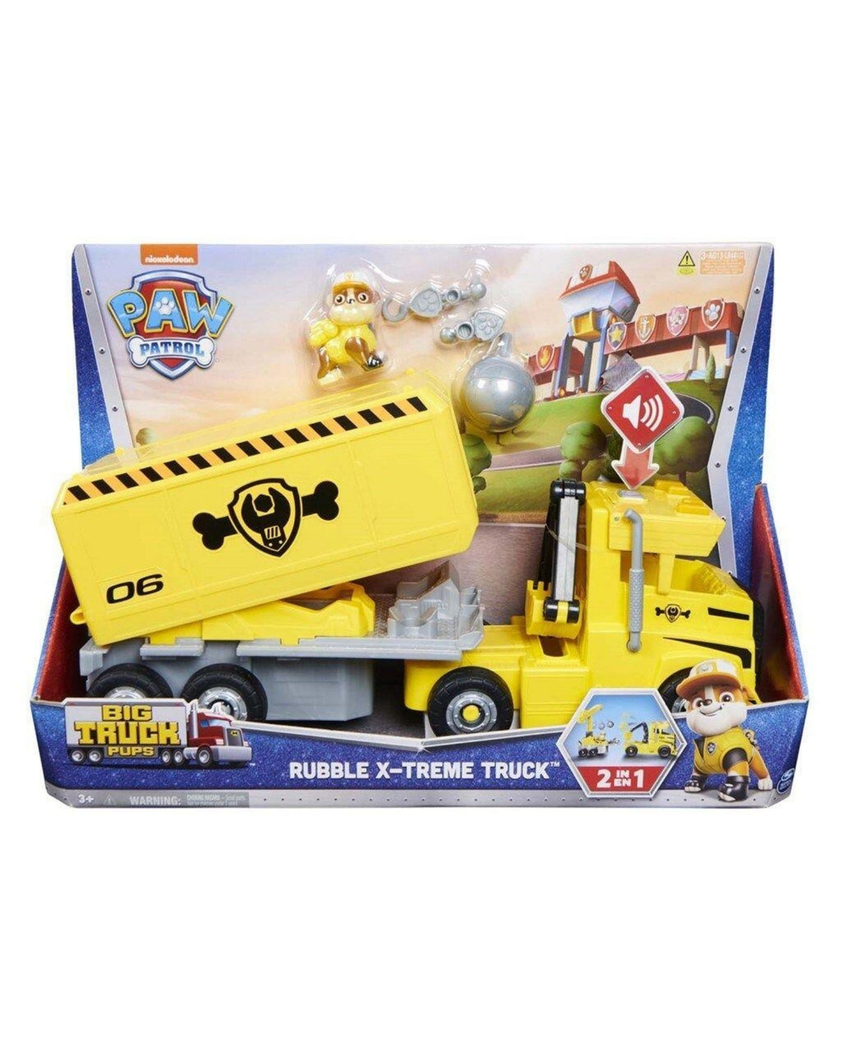 Paw Patrol Big Trucks Rubble Mega Vehicle