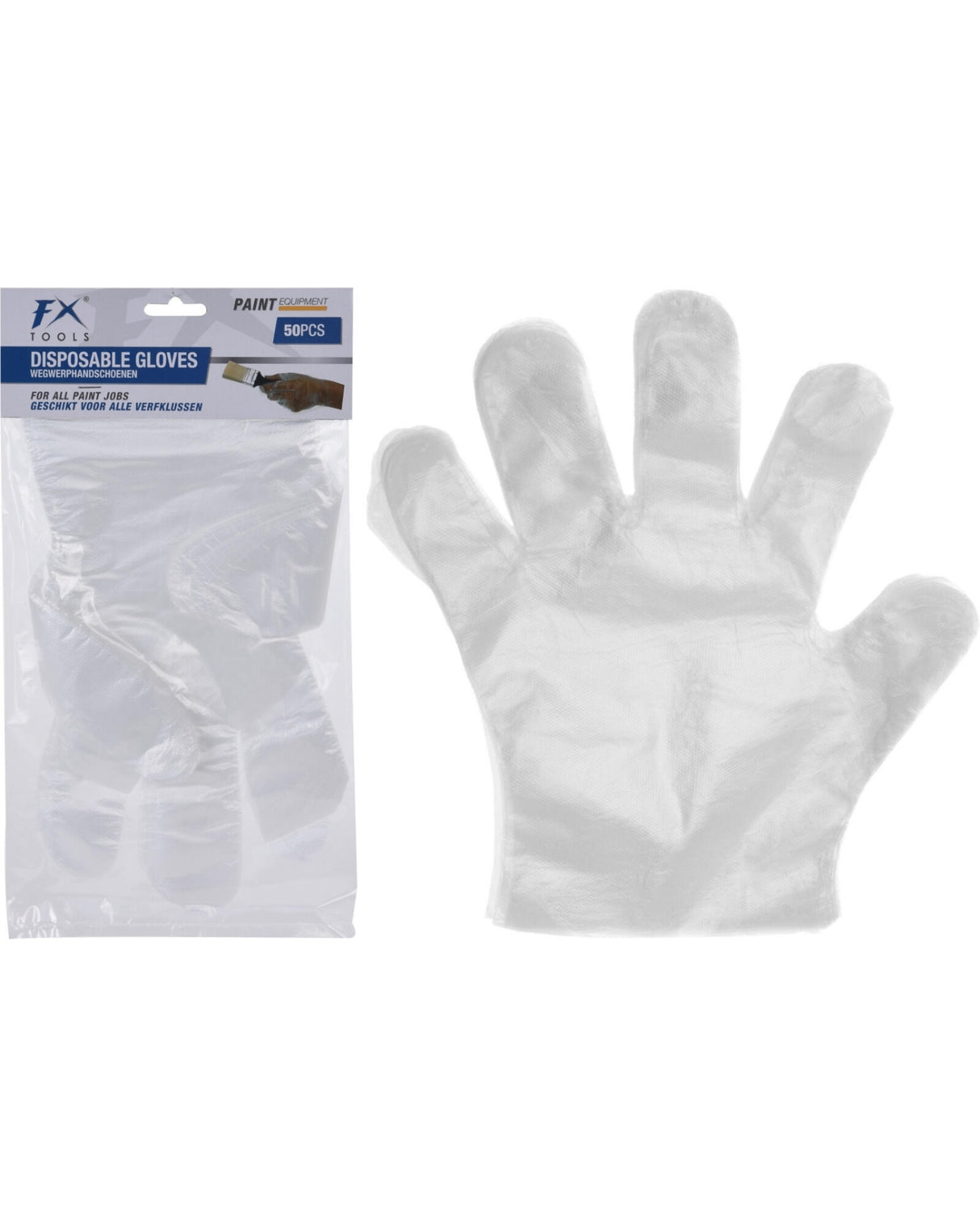 Engangs Handsker 50 stk - Transperant