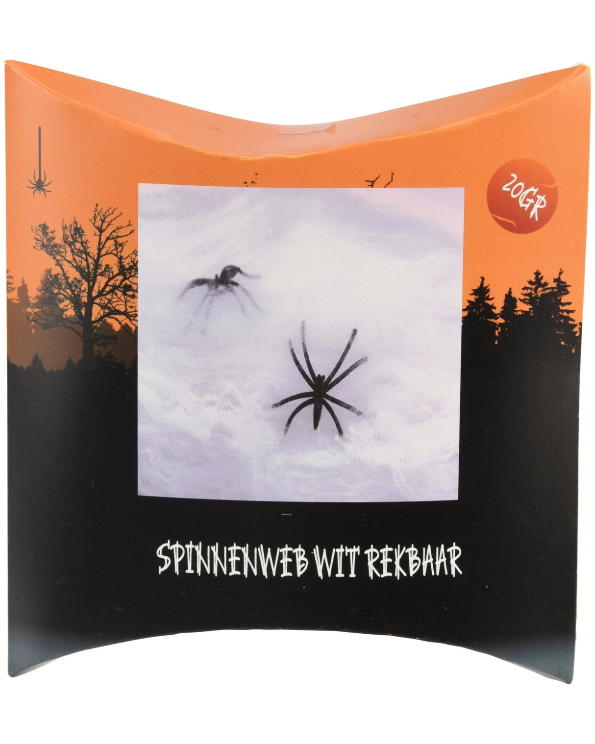 Edderkoppespind med 2 edderkopper