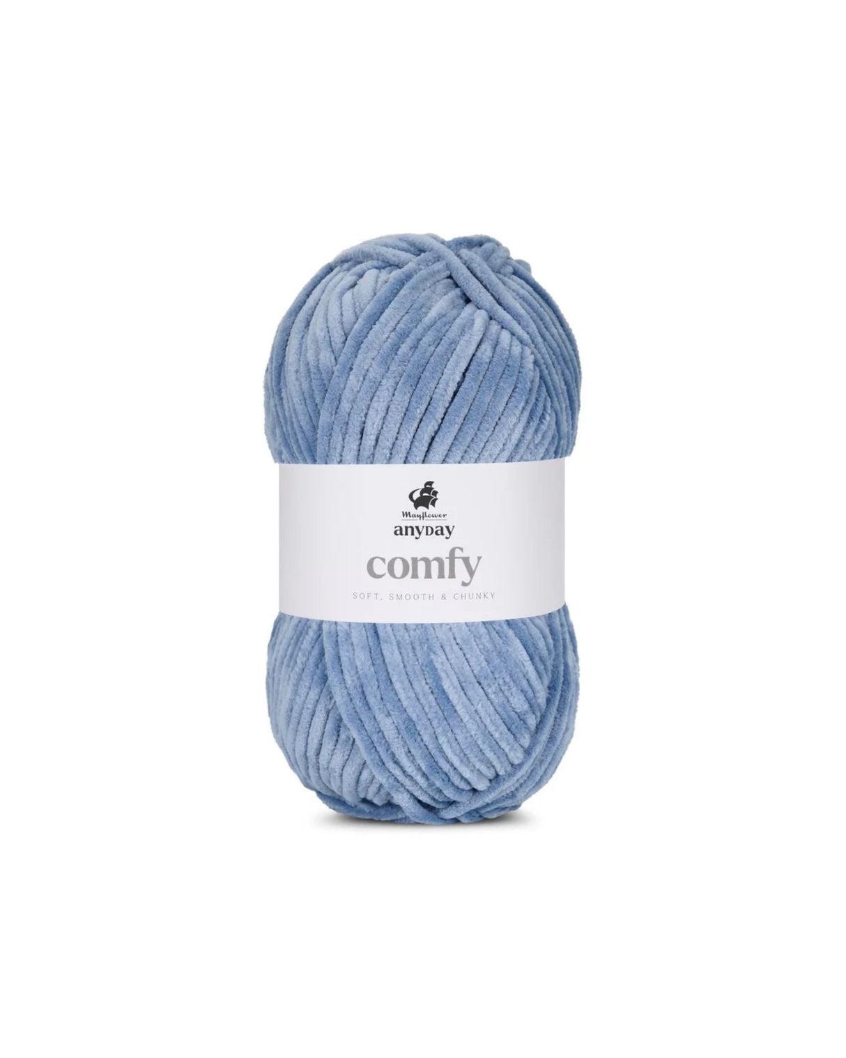 Anyday Comfy 100g - Fra Mayflower - Fv. 10 Støvet blå