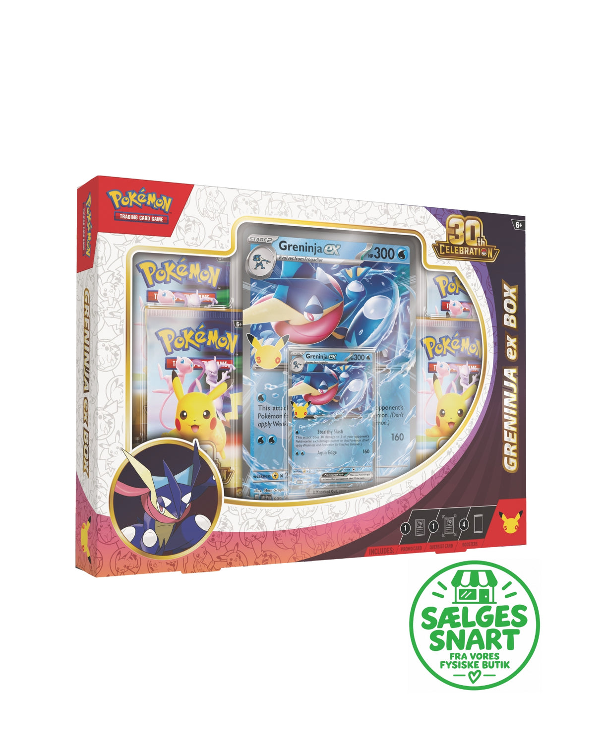 Pokemon Box ex 30th - MAX 1 stk af hver pr kunde
