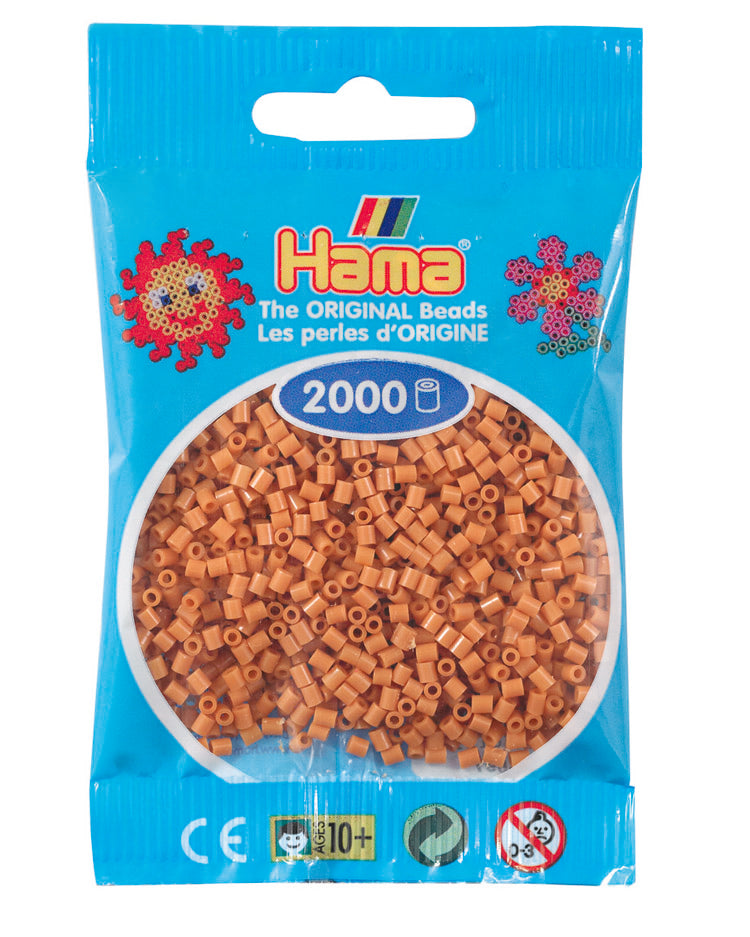 Hama mini beads Light brown 501-21