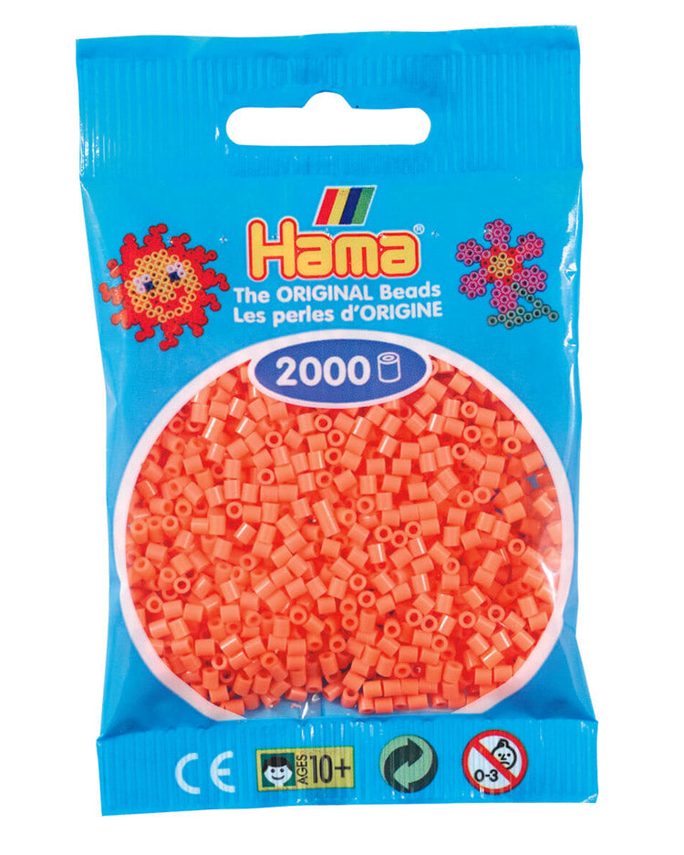 Hama mini perler Pastel rød 501-44