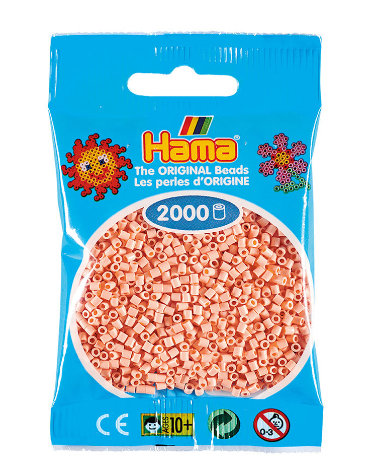 Hama mini perler Lys fersken 501-78