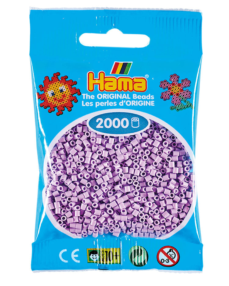 Hama mini beads Pastel lilac 501-96