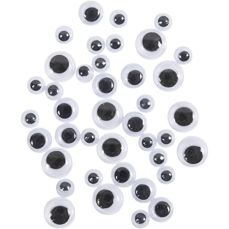 Sewing eyelets - 8-20mm 24pcs ass.