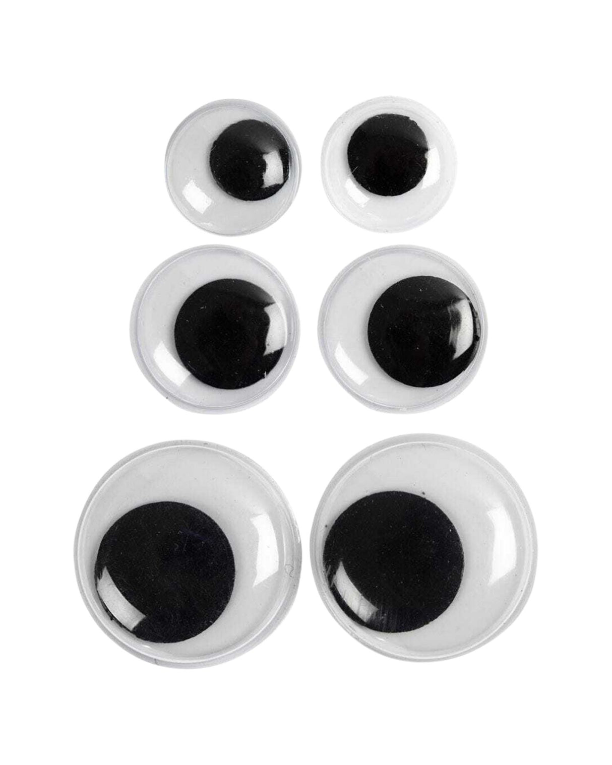 Roller eyes, diam. 12+14+20 mm, 18 ass./ 1 pk.