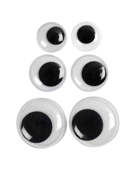 Roller eyes, diam. 12+14+20 mm, 18 ass./ 1 pk.