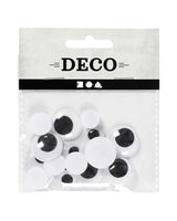 Roller eyes, diam. 12+14+20 mm, 18 ass./ 1 pk.