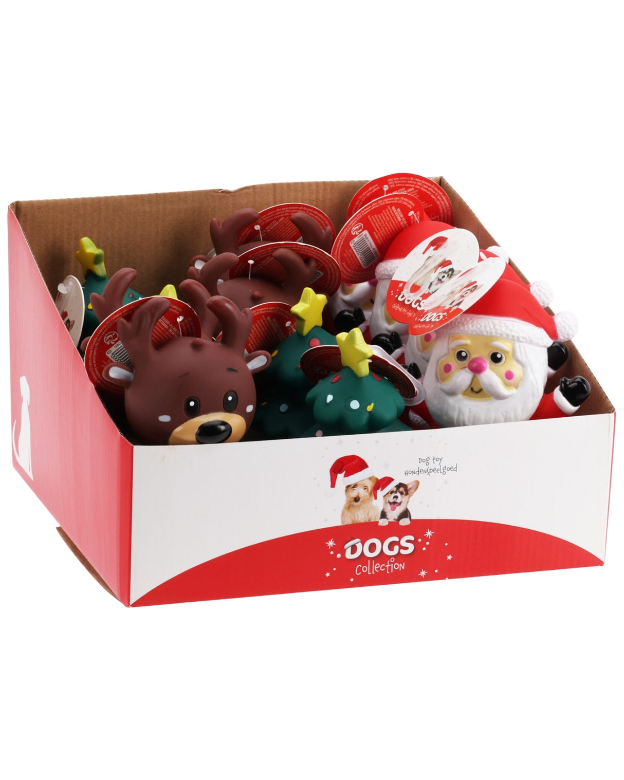 Hunde legetøj - Vinyl Julefigur