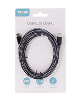USB-C til USB-C kabel – 60W / 1,5 m