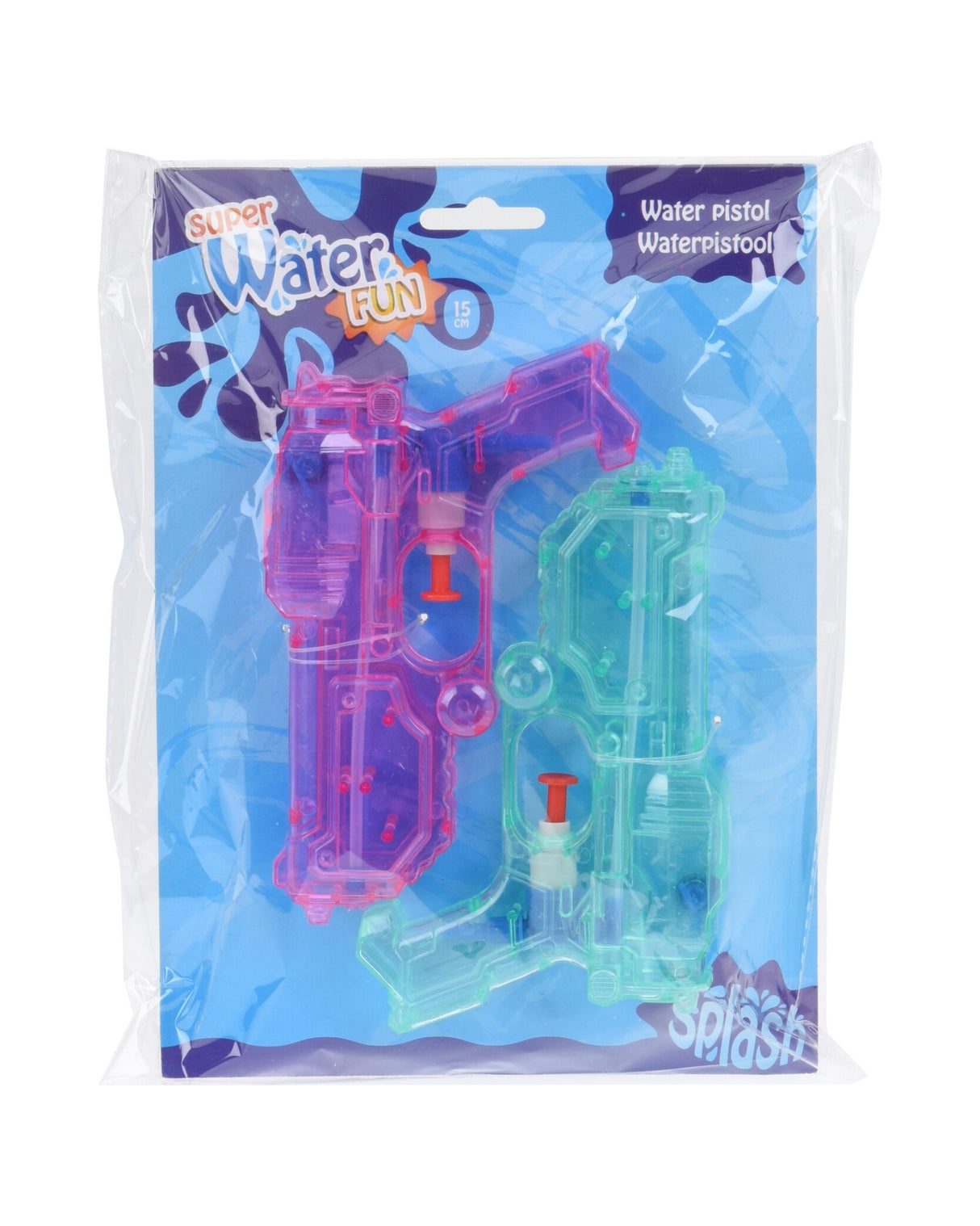 Vandpistol 15 cm sæt med 2 stk