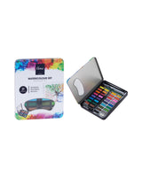 Vandmalingssæt med 36 farver og pensel