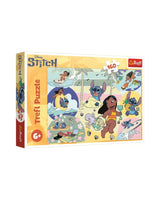 Puslespil med 160 brikker - Stitch - Disney Lilo Og Stitch